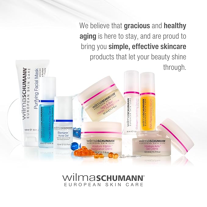 Wilma Schumann Oxygen Moisturizing Serum for Face, Hydrating Facial Serum, 1 oz