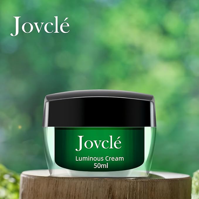 Luminous Hydrating Face Cream for Dry & Sensitive Skin, Lightweight Moisturizer with Centella Asiatica, Astragalus, Ginseng & Osmanthus, 1.69 fl. Oz