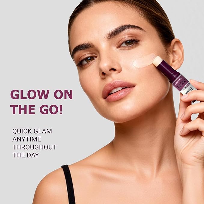 Calcium Volume Multi Balm Stick with Collagen & Natural Oils, Calcium Enriched Formula to Support Skin Firmness, Improve Elasticity & Plumpness, Multi-Action Hydrating Balm for Face, Neck Daily Use