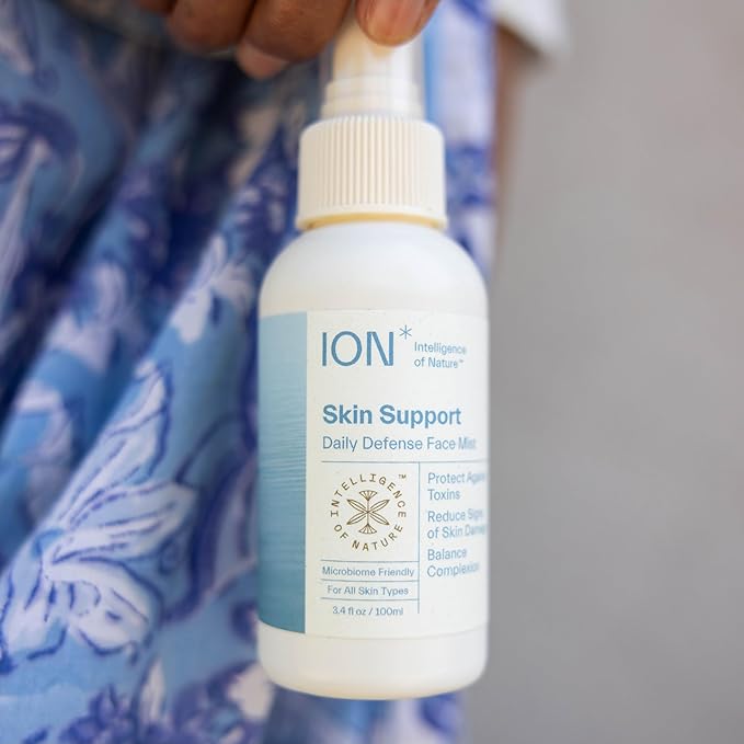 ION* Intelligence of Nature Skin Support Face Mist Hydrating Spray - Refreshing Facial Mist Spray for Daily Use, Travel Size, Vegan Friendly Formula for Women & Men - 3.4 fl oz (Pack of 1)