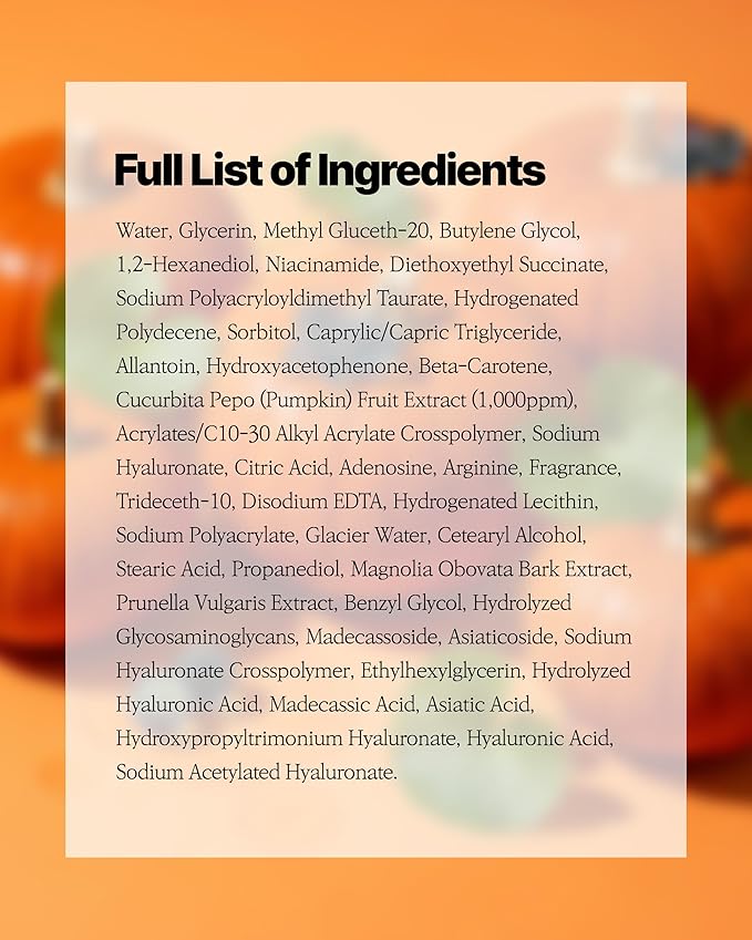 Pumpkin Tea Toner Pads | De-Puffing Face Pads for Morning Swelling & Puffy Eyes | Skin-Prepping Primer Pad to Smooth Texture & Boost Makeup Grip with Pumpkin Extract & Peptides | Korean Skin Care