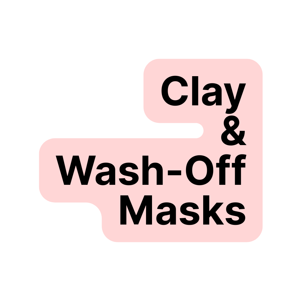 Clay & Wash-Off Masks