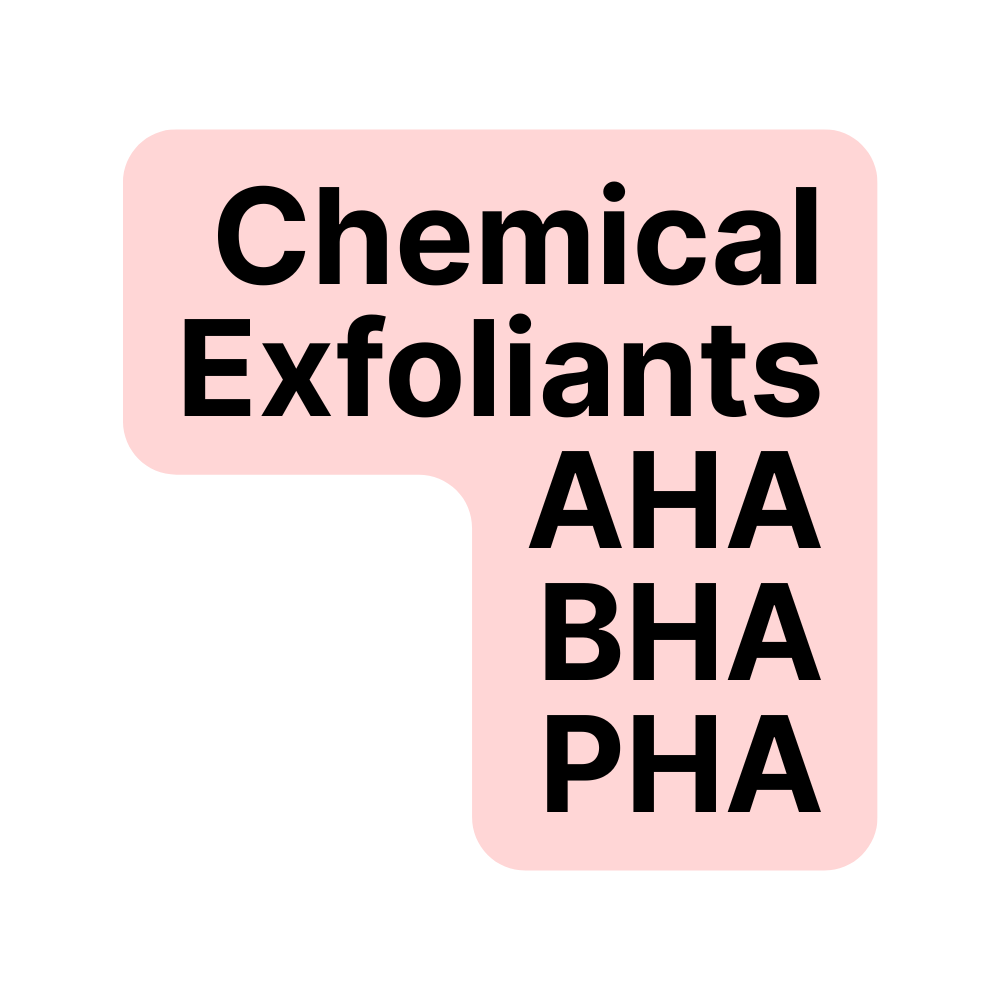 Chemical Exfoliants (AHA/BHA/PHA)