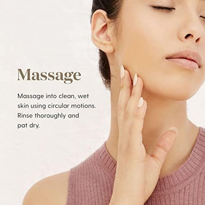 Young Living - Satin Facial Scrub Mint 2 oz | Gentle Exfoliation & Skincare | Dead Skin Removal & Renewal | Bright Complexion | Suitable for All Skin Types