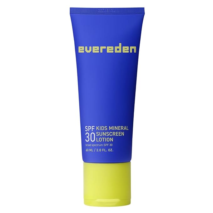Evereden Premium Mineral Sunscreen SPF 30: Baby-Safe Whole-Family Mineral Sunblock Kids Love - Non-Nano Kids Sunscreen for Year-Round UVA & UVB Protection -Safe & Reef-Friendly - FSA Eligible