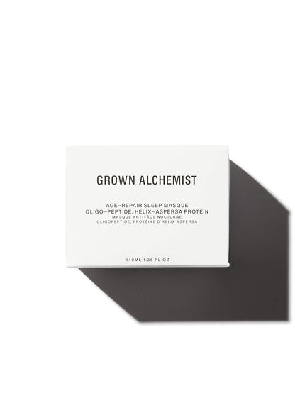 Grown Alchemist Age Repair Sleep Masque with Oligo-Peptide, Helix-Aspersa Protein, 40ml