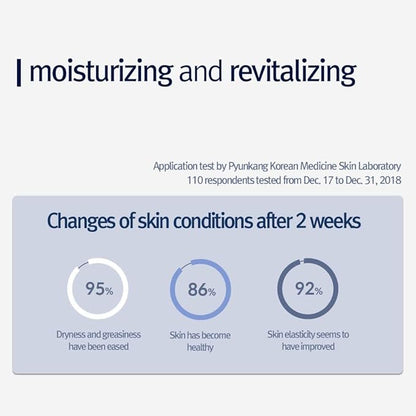 PYUNKANG YUL Moisture Serum for Face - Korean Face Serum with Oriental herbs and Olive Oil giving Oil and Water Balance and Skin Calming Effect - Moisturizer for Oily and Combination Skin - 3.4 Fl Oz