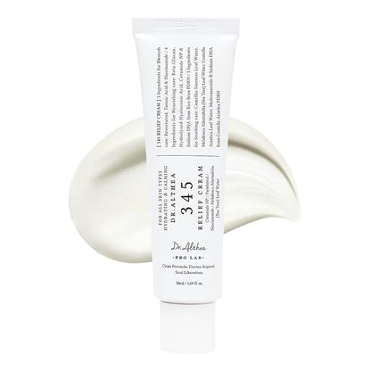 Dr.Althea 345 Relief Cream | Moisturizer for Soothing Recovery and Blemish Care with PDRN & Niacinamide | Korean Vegan Skin Care for All Skin Types, 1.69 Fl Oz (Ver.2 - Pack of 1)