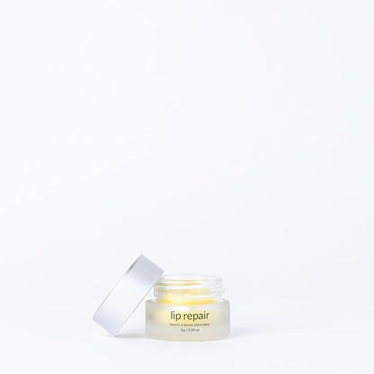 Osmia Skincare - Natural Lip Repair Overnight Mask + Hydrating Gloss | Manuka Honey, Myrrh, Lanolin | Moisturize, Plump, Soothe | Clean Beauty For Healthy Skin (0.28 oz | 8 g)