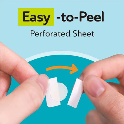 DERMA ANGEL Invisible Salicylic Acid Pimple Patches for Face - Redness Reducing Hydrocolloid Acne Patches, Clear Pimple & Zit Patches for Blind Pimples - 96 Count 2 Sizes Soothing Plus (Clear Patch)