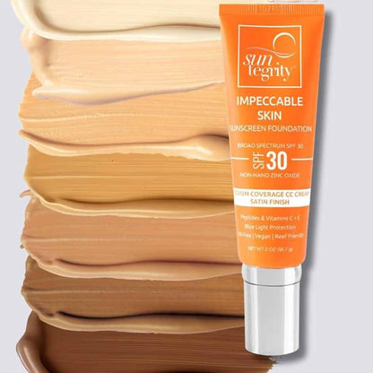 Suntegrity Impeccable Skin - Tinted Sunscreen, Broad Spectrum SPF 30 (Mocha)