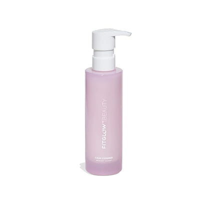 Fitglow Beauty Calm Cleanser | Gentle Milky Face Cleanser for Sensitive Skin | Hydrating & Balancing Facial Wash with Ceramides & Cucumber | Makeup Remover | Plant-Based, Fragrance-Free | 120ml