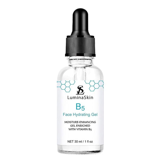 Hydrating Vitamin B5 Gel Skin Moisture-Enhancing Gel, Hyalu B5 Pure Hyaluronic Acid Serum for Face, with Vitamin B5, Anti-Aging Serum for Fine Lines and Wrinkles 30 ml