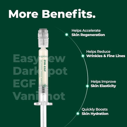 EASYDEW Dark Spot Correcting Serum for Uneven Skin Tone & Dull Skin – EGF, Niacinamide & Glutathione, Anti-Aging Formula, 30ml