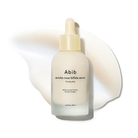 Abib Jericho Rose Bifida Serum Firming Drop 1.69 fl.oz. | Deep Hydration Serum for Dry Skin, Barrier Strength & Skin Bounce | Moisturizing Korean Skincare