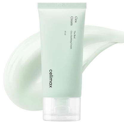 celimax Ji.Woo.Gae Cica BHA Blemish Toner Pad (60 Pads) + The Real Cica Soothing Cream 50ml + The Real Cica Calming Ampoule Mask 27ml (5EA) Bundle