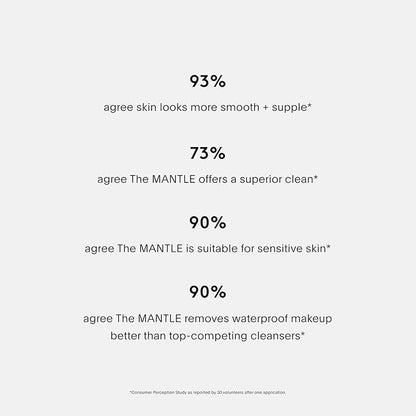 U Beauty The MANTLE Skin Conditioning Wash - Hydrating Facial Cleanser & Makeup Remover with Vitamin C + E, Fruit AHAs, and Hyaluronic Acid for Clean, Refreshed and Hydrated-Looking Skin - 5.0 fl oz