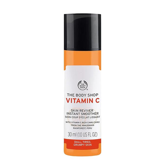 The Body Shop Vitamin C Skin Boost Instant Smoother – Refreshing, Skin-Softening Serum for Youthful Skin – Vegan – 1 oz