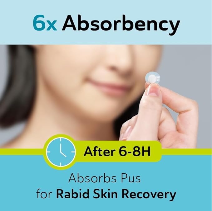 DERMA ANGEL Invisible Salicylic Acid Pimple Patches for Face - Redness Reducing Hydrocolloid Acne Patches, Clear Pimple & Zit Patches for Blind Pimples - 96 Count 2 Sizes Soothing Plus (Clear Patch)