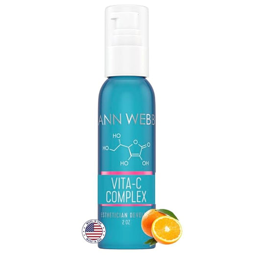 Skin Care Vitamin C Serum - Firmer, Brighter, more Radiant Skin. Vit C Serum w/Vit E, Hyaluronic Acid & packed w/Powerful Anti-aging, Damage-Repairing, UV-protecting Anti-oxidants. 2oz