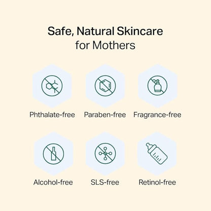 Y'OUR Non-Toxic, Pregnancy-Safe Skincare Set – 5-Step System with Cleanser, Day Cream, Serum, Night Cream & Hydration Serum – Soothing & Rejuvenating – Gentle and Non-Comedogenic Formula. Holiday Gift