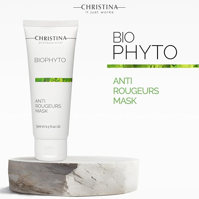 -CHRISTINA- Bio Phyto Soothing Anti Rougeurs Facial Mask | Multi-Functional Face Mask Skincare for All Skin Types | Redness Reduction, Even Tone, Botanical Extracts | Suitable for Men and Women 75ml