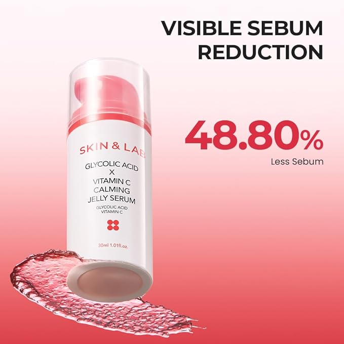 [SKIN&LAB] GLYCOLIC ACID X VITAMIN C CALMING JELLY SERUM, 1.01 fl. oz.