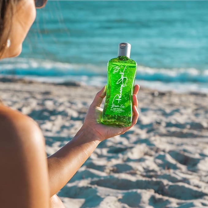 Panama Jack Green Ice Gel - Aloe Vera After Sun Formula Contains No Alcohol, Helps Preserve Tan, Relieves & Moisturizes Dry Skin & Sunburn, 8 FL OZ (Pack of 6)