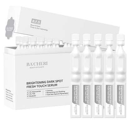 Brightening & Hydrating Face Serum Ampoules – Niacinamide, Tranexamic Acid, Vitamin C, Centella Asiatica & Alpha-Arbutin – Hydrates & Smooths for Dewy, Dry & Sensitive Skin – 1.5ml x 30