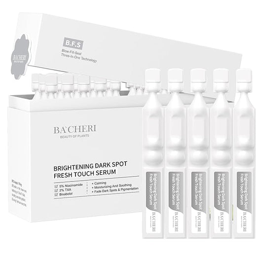 Brightening & Hydrating Face Serum Ampoules – Niacinamide, Tranexamic Acid, Vitamin C, Centella Asiatica & Alpha-Arbutin – Hydrates & Smooths for Dewy, Dry & Sensitive Skin – 1.5ml x 30