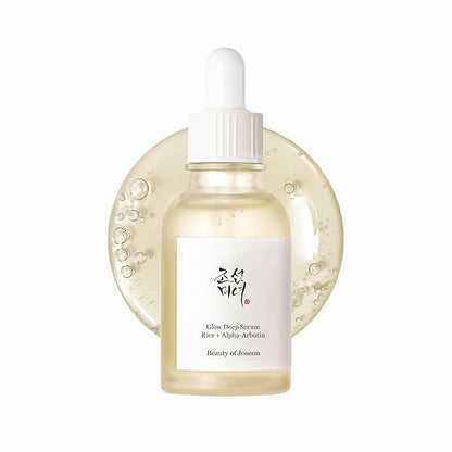 Beauty of Joseon Glow Deep Serum Rice Alpha-Arbutin Moisturizing Uneven Skin Tone Daily Korean Skin Care for Men and Women, 60ml, 2 Fl.Oz