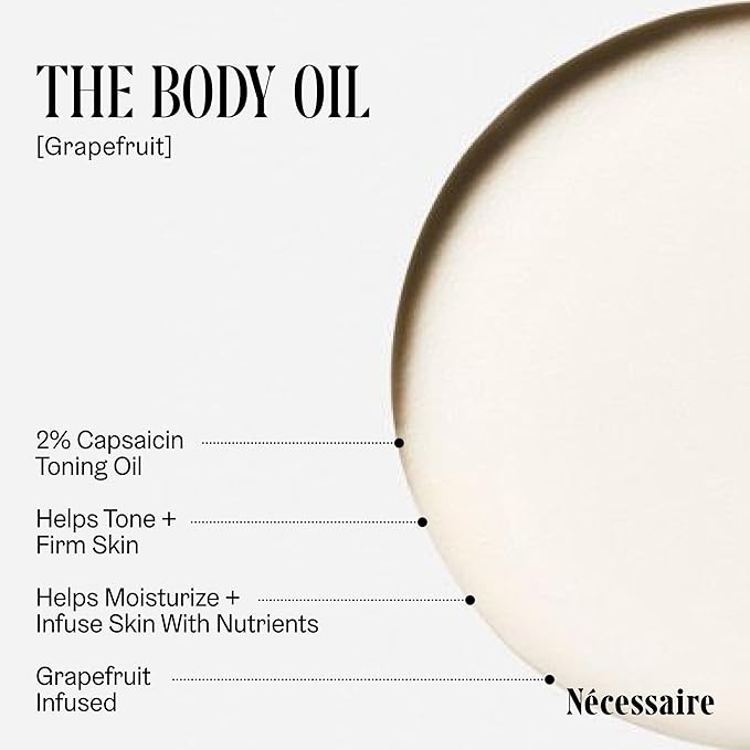 Nécessaire The Body Oil. Multi-Nutrient Treatment Oil For Radiant Skin. 150ml / 5.1 fl oz