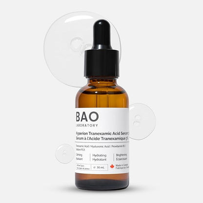 3% Tranexamic Acid Serum with Provitamin B5/Hyaluronic Acid – Soothing Hydrating & Radiant Skin Formula - 30ml