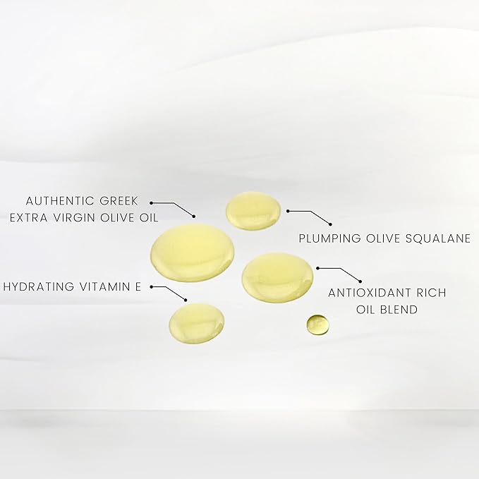 Olive You Lip Oil - Clean Beauty, Non-Sticky, Glossy, Hydrating & Plumping Lip Treatment with Greek Extra Virgin Olive Oil & Squalane - Vegan, Cruelty & Paraben-Free, Luxury Gift