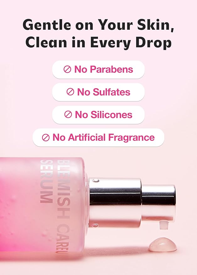 ISOI Blemish Care Up Serum for Face, Vegan Hydrating Serum for Smooth & Glass Skin Effect, Skin Barrier & Moisture Balance for Women, Arbutin, Korean Skin Care (1.18 fl. oz, 35ml)