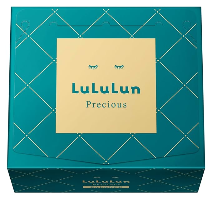 Lululun 32EA Anti Aging Face Mask for Women & Men; Daily Face Masks Skincare & Collagen Face Mask with Squalene& Algae, Hydrating Facial Mask Sheets & Facial Mask & Sheet Mask from Japan PRECIOUS ALL