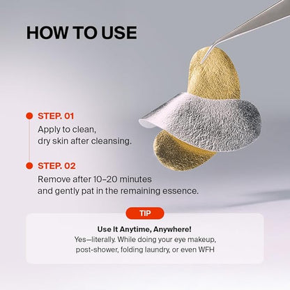 Pixcell Biom Moisture Barrier eye mask(6 pairs, 0.10oz)