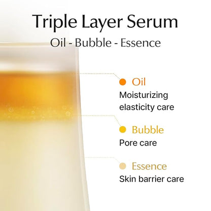 SU:M Secret Pore Ceramide Bubble Spray Serum (2 fl oz) - Korean Skincare Hydrating, Pore-Refining Mist for Skin Barrier Strengthening with Cyto-ferm Activator™, Salicyloyl Phytosphingosin