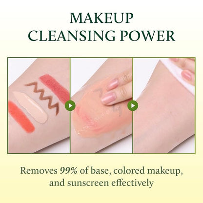 YADAH Cactus Pore Deep Cleansing Oil (6.76 Fl Oz) – Lightweight Daily Facial Cleanser & Daily Makeup Remover with Cactus Seed Oil for Pore Purifying & Balanced Skin, Double Cleansing Korean Skincare