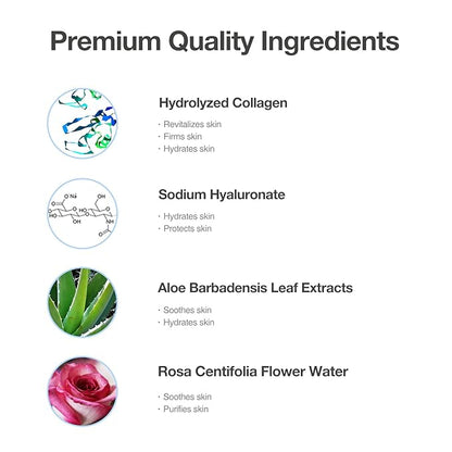 Couperose Fluid – Soothing & Calming Ampoule for Sensitive, Redness-Prone & Troubled Skin, With Hydrolyzed Collagen, Sodium Hyaluronate, Aloe Vera & Rose Water. 1.69 fl.oz (50ml)