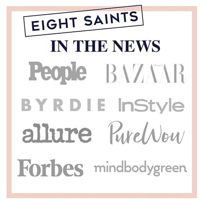 Eight Saints Skincare Most Loved Skincare Set, Face Wash, Vitamin C Face Serum, Niacinamide Anti Aging Cream, Lip Mask, Gift Set