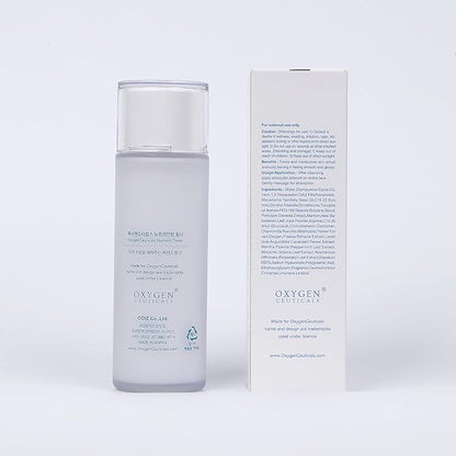 OxygenCeuticals Nutrient Toner – Essence-Type Hydrating Toner for Dry Skin, Deep Moisture & Nourishing Care with Sodium Hyaluronate, Portulaca & Allantoin Extracts. 4.05 fl.oz (120ml)
