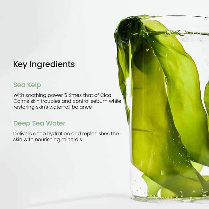 BIODANCE Repair Calming Mask Duo Set: Ceramide Panthenol & Sea Kelp Real Deep Mask, Hydrating, Calming, Soothing Face Mask for Sensitive Skin, Korean Skincare Set, Christmas Gift Stocking Stuffers