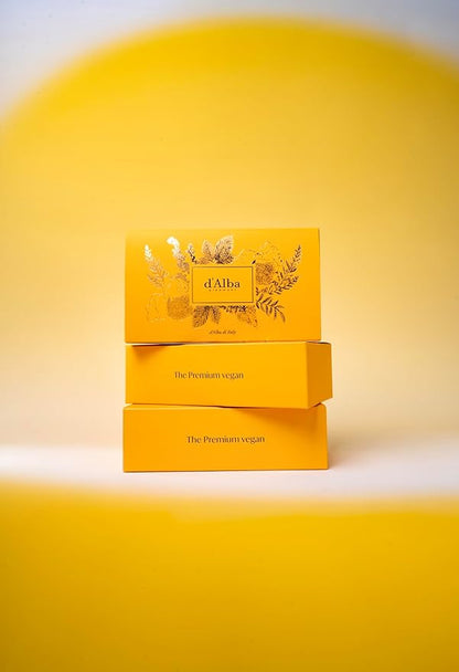 d'alba Piedmont White Truffle Vegan Gift Set, First Aromatic Spray Serum and Nourishing Lip Balm 35g – Deep Hydration & Antioxidant Care, Vegan Facial Mist & Lip Treatment Duo, Hypoallergenic