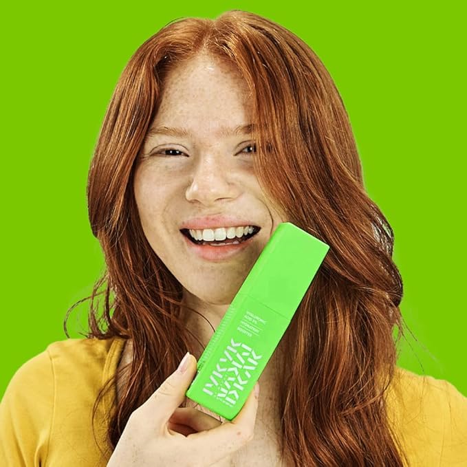 IYKYK By Makari Hyaluronic Acid 2% Hydrating Face Serum, Moisture Booster with Vitamin B5, Aloe & Kelp for Deeply Hydrated, Plump, Rejuvenated Skin, Vegan Facial Serum, No Fragrance, Paraben & Sulfate