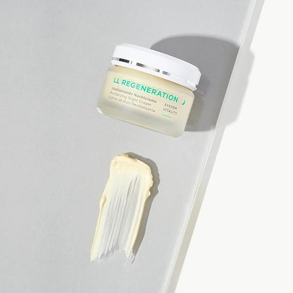 ANNEMARIE BÖRLIND - LL REGENERATION Revitalizing Night Cream - Natural Anti Aging Vitamin C, E and Retinoid Face Cream for Visibly Firmer and Wrinkle Free Skin - Step 4 of 5-1.69 Oz.