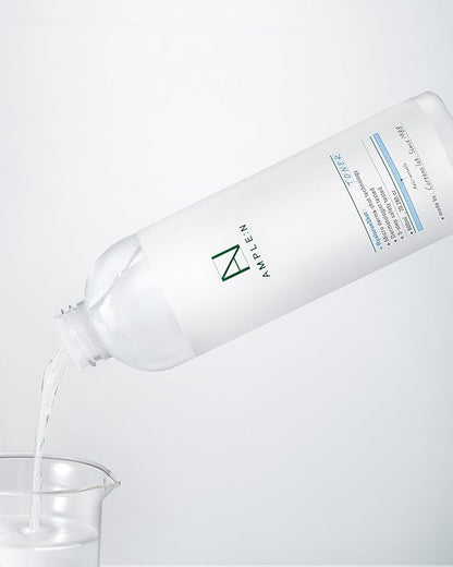 Ample:N Hyaluron Shot Toner – Korean Hyaluronic Acid and Ceramide Hydrating Face Toner - Moisturizing Essence for Minimizing Wrinkles – Dewy Healthy Glow Skin Booster for Dry Skin, 20.3 fl.oz.