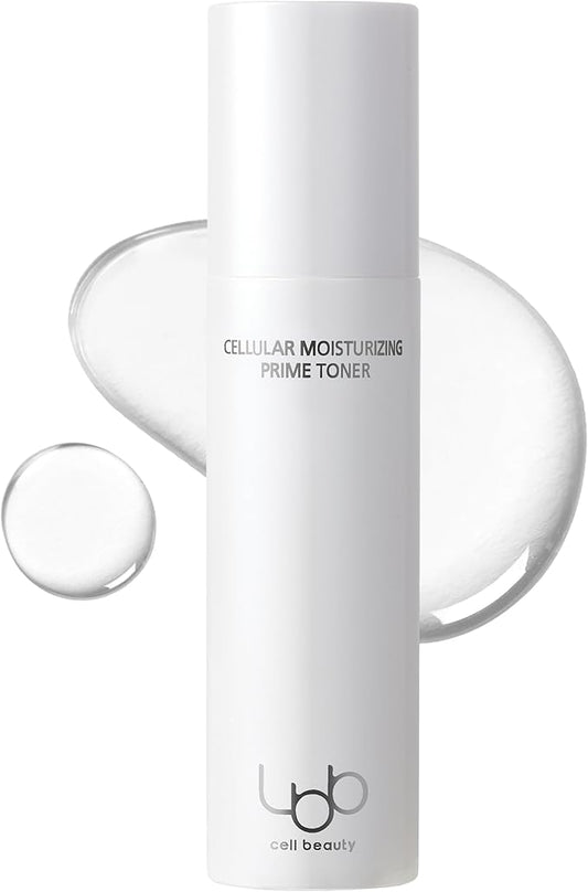 LBB Cellular Moisturizing Prime Toner - Vegan Moisture Boosting Face Spray - Skin Balancing, Exfoliating, Moisturizing - Tangerine Cellular Water, Panthenol, 3.38 fl.oz.