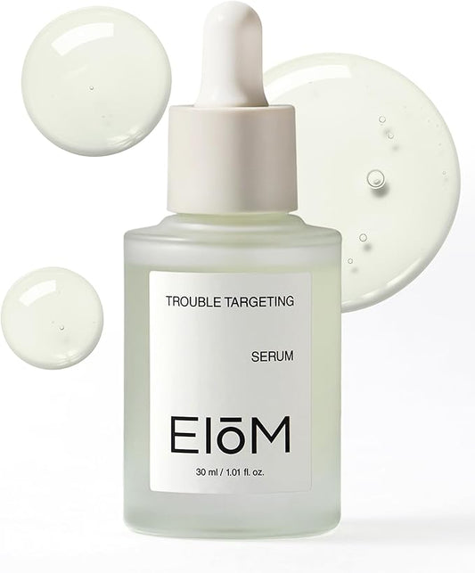 Trouble Targeting Serum, Hydrating & Balancing Face Serum with Niacinamide, Hyaluronic Complex & Tea Tree Biome for Oily Sensitive Blemish-Prone Skin, Korean Skincare (30ml / 1.01 fl.oz.)