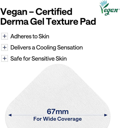 MEDIHEAL Watermide Moisture Pad - Square Cotton Facial Toner Pads with Icelandic Glacial Water - Improve Skin Temperature, Hydrating to Dry, Puffy, Coarse Skin -Vegan Eco Silk,100 Pads
